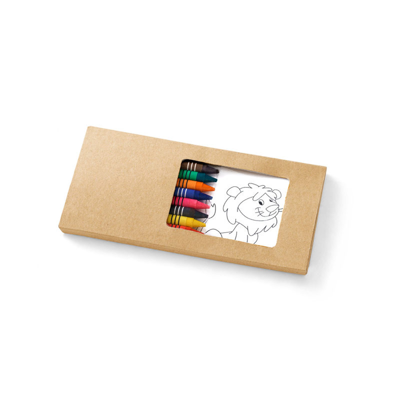 Kit para pintar em caixa de cartão