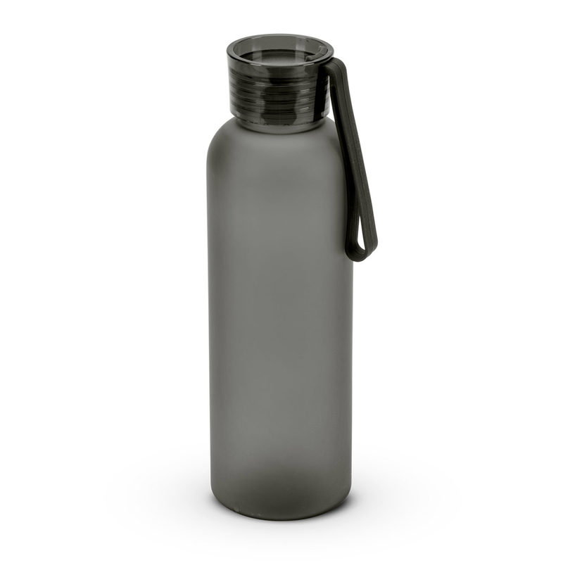 Squeeze esportiva em PET 100% reciclado, com acabamento fosco (600 mL)