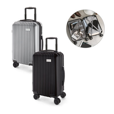 Mala de viagem executivo em ABS e PET com interior forrado (33 L)
