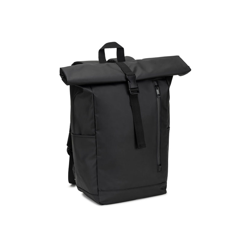 Mochila "Roll top" (14") em poliéster reciclado 600D de alta densidade com revestimento resistente à água (20 L)