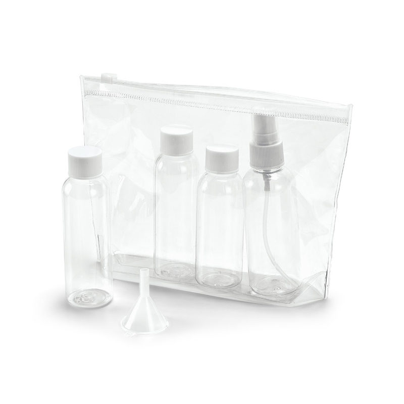 Bolsa de cosméticos hermética em PVC