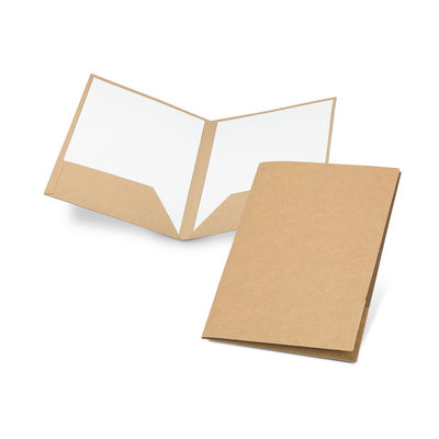 Pasta porta-documentos A4 em papel 100% reciclado (400 g/m²)