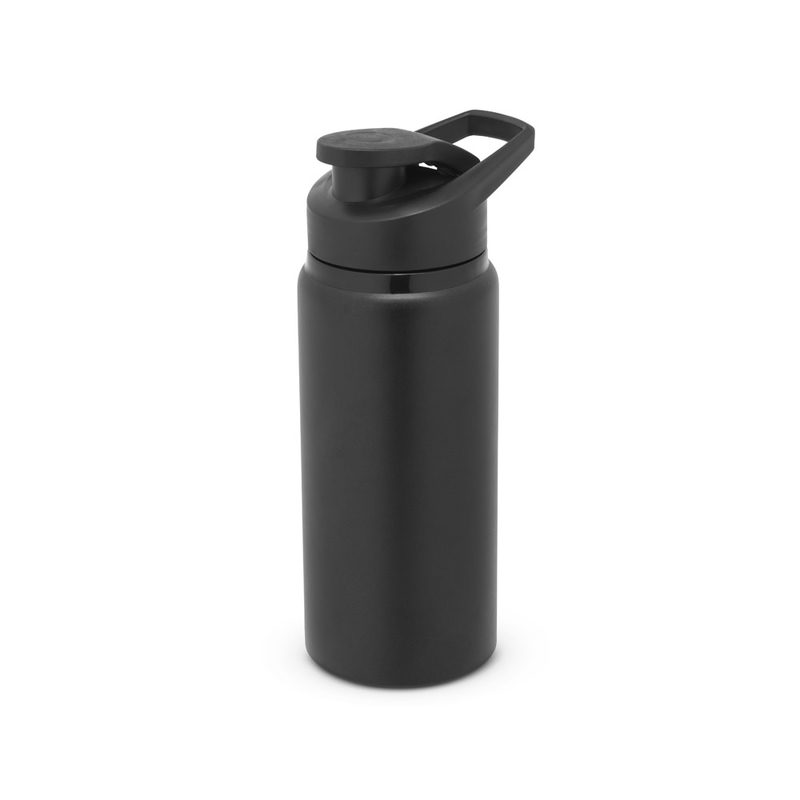 Squeeze esportiva em alumínio com parede simples e acabamento em mate (660 mL)
