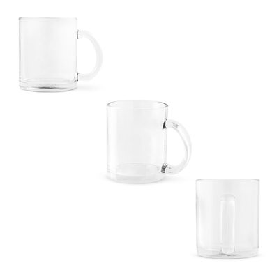 Caneca em vidro para sublimação (350 mL)