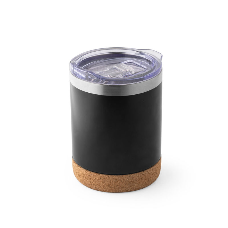 Copo de viagem térmico em aço inox, de parede dupla isolada a vácuo (400 mL)