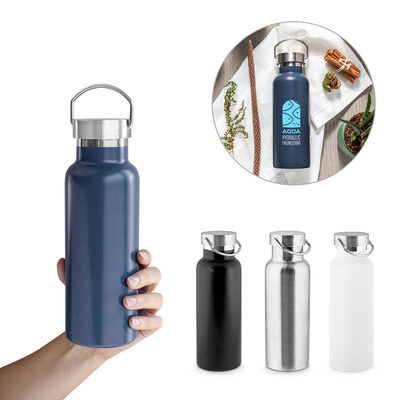 Garrafa térmica em aço inox 36% reciclado de parede dupla isolada a vácuo (810 mL)