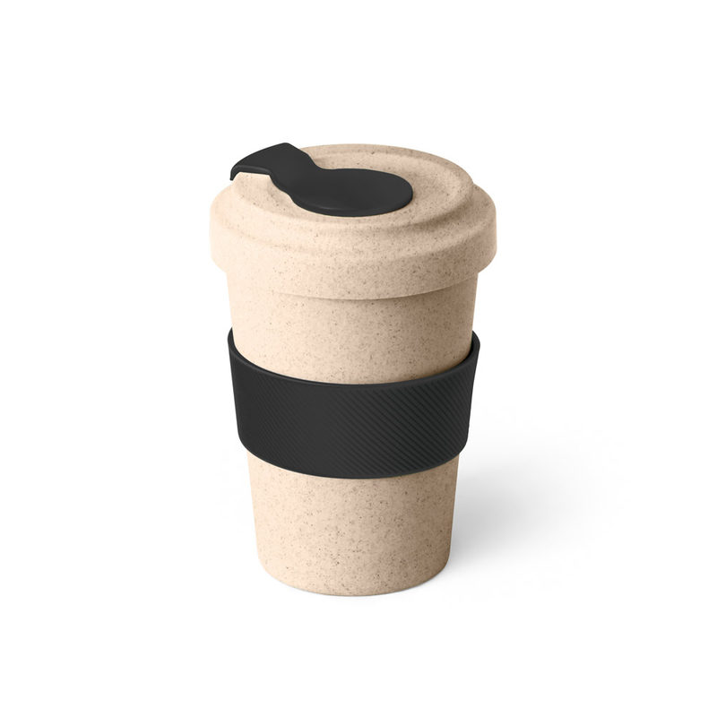Copo para viagem em fibra de bambu (60%) e PP (40%) (500 mL)
