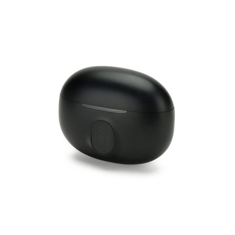 Fones de ouvido wireless com autonomia de 4h (200 mAh), em ABS 100% reciclado